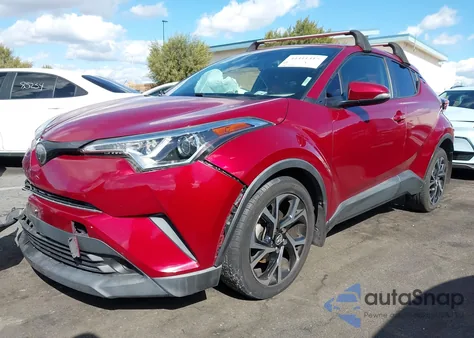 2018 Toyota C-Hr Xle z USA, uszkodzony, nr VIN JTNKHMBX5J1001915